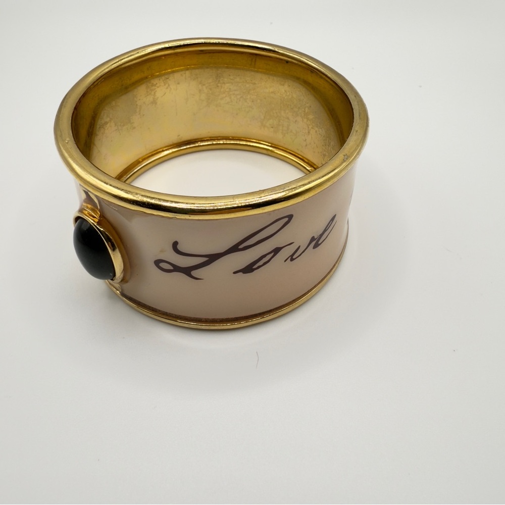 Love Me Love My Dog Bangle Bracelet